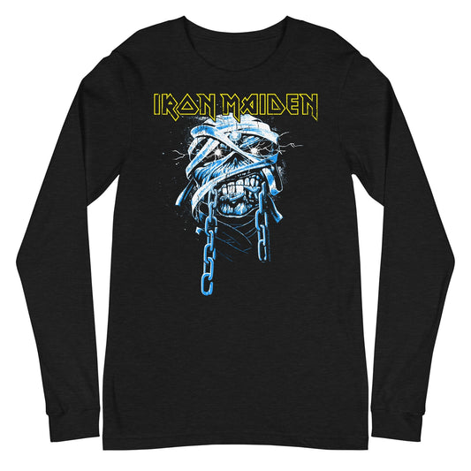 Iron Maiden - Skull Chain Long Sleeve Shirt