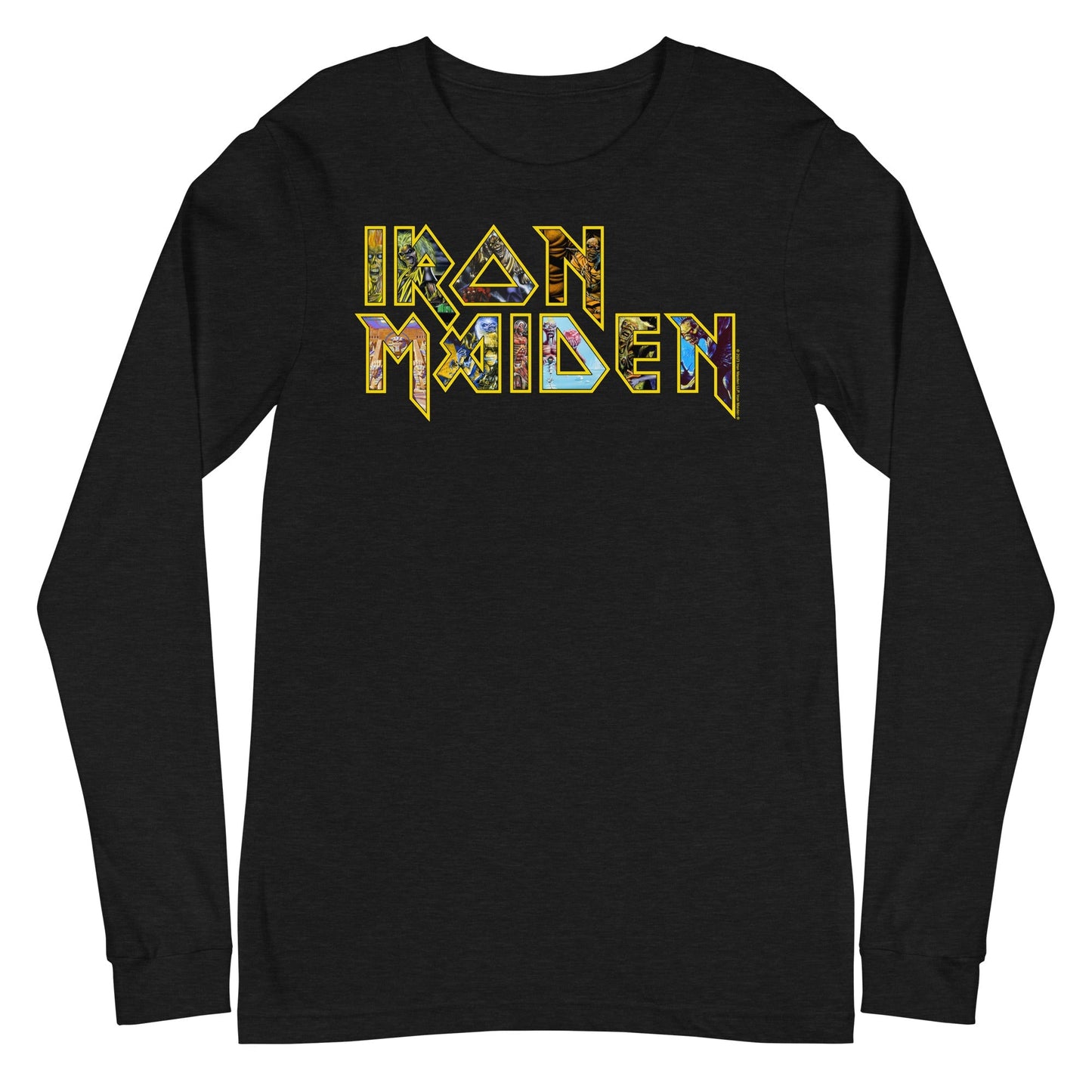 Iron Maiden - Logo Eddie Long Sleeve Shirt