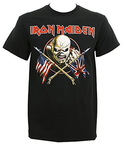 Iron Maiden Book of Souls Eddi Officially Licensed Mens T Shirt Black
