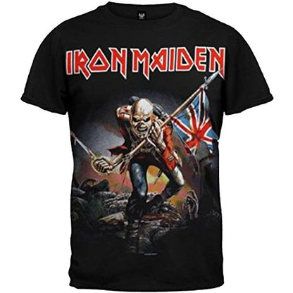 Iron Maiden Trooper 2 Officially Licensed Mens T Shirt Black