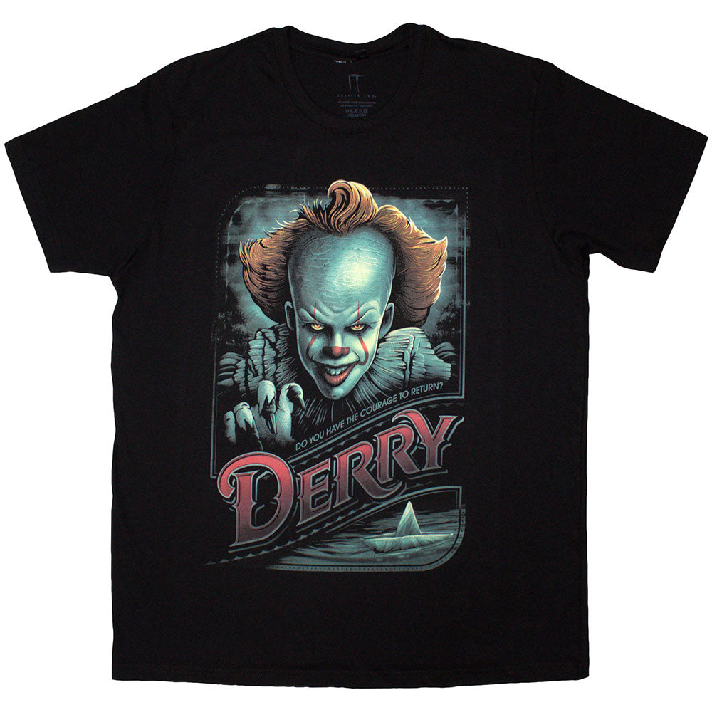 It Pennywise Derry Mens T Shirt