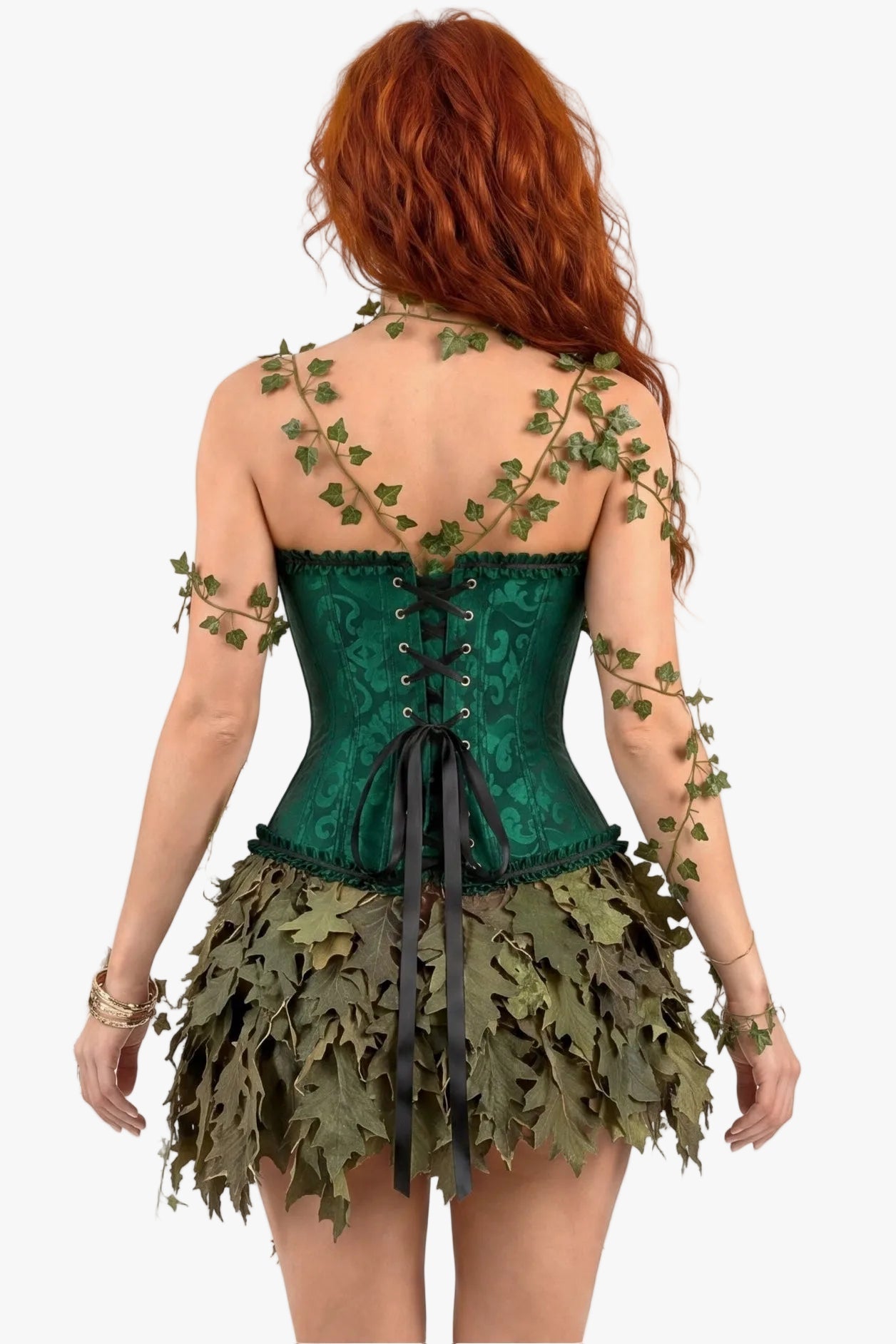 Poison Saint Green Corset Womens Halloween Costume