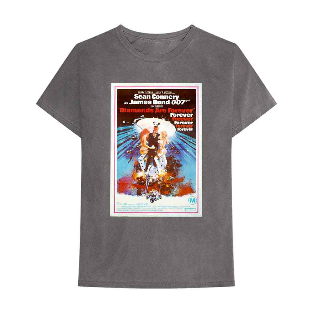 James Bond 007 Diamonds Are Forever Mens T Shirt