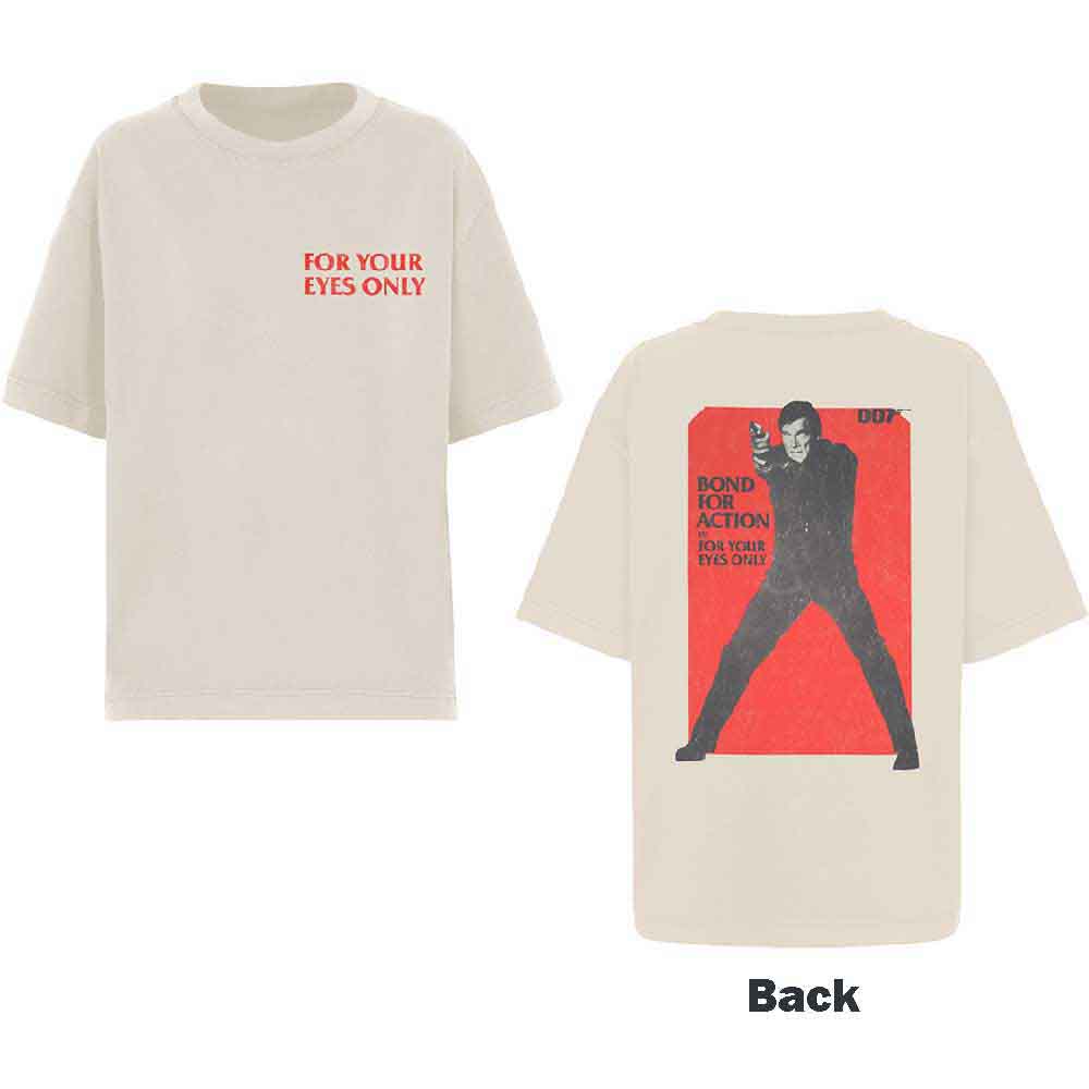 James Bond 007 For Your Eyes Only Bond For Action Mens T Shirt