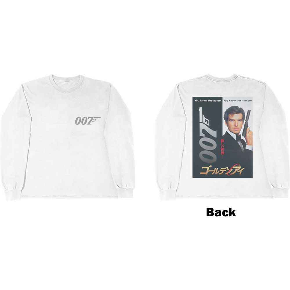 James Bond 007 Goldeneye Japanese Poster Long Sleeve Shirt