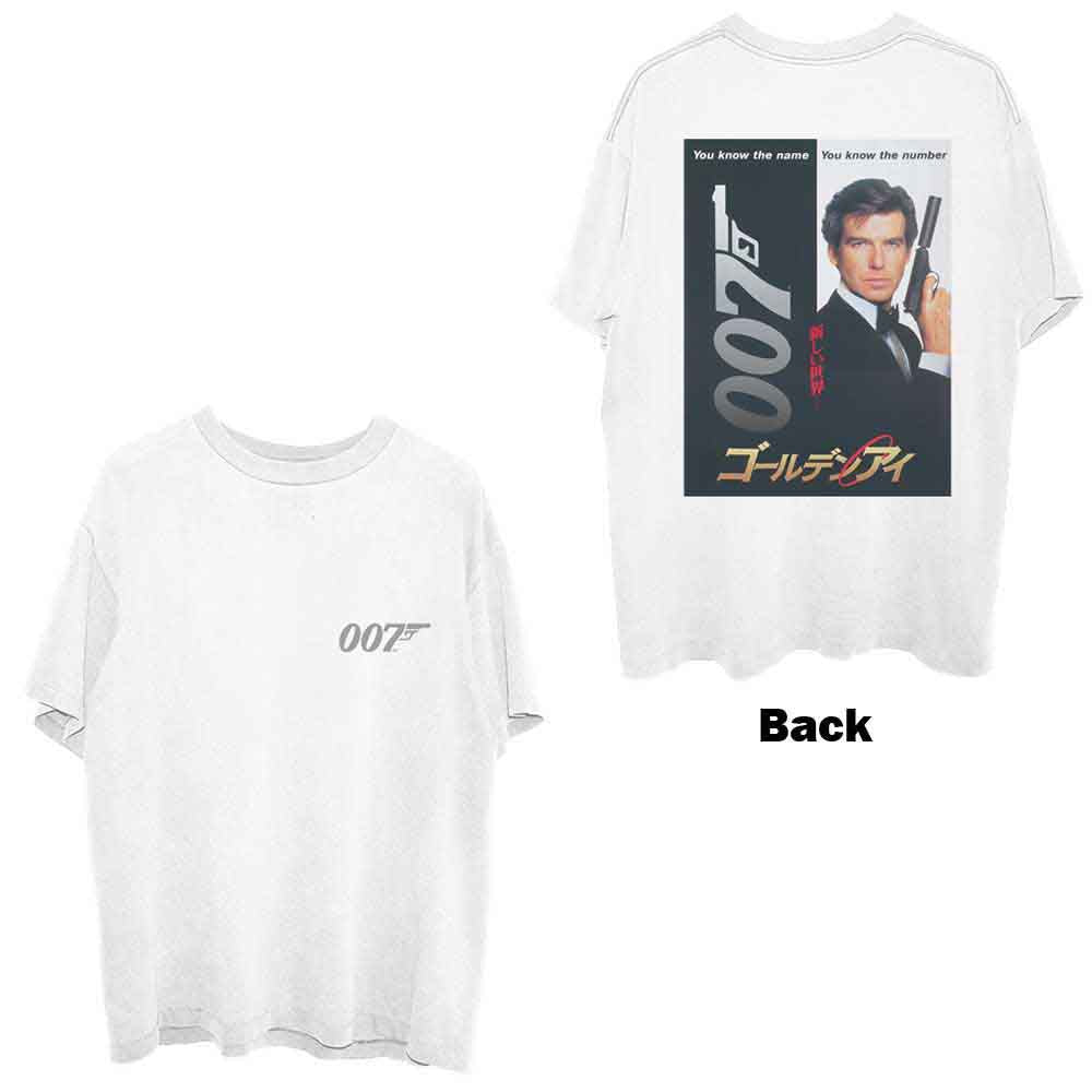 James Bond 007 Goldeneye Japanese Poster Mens T Shirt