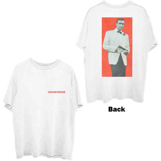 James Bond 007 Goldfinger Profile Mens T Shirt