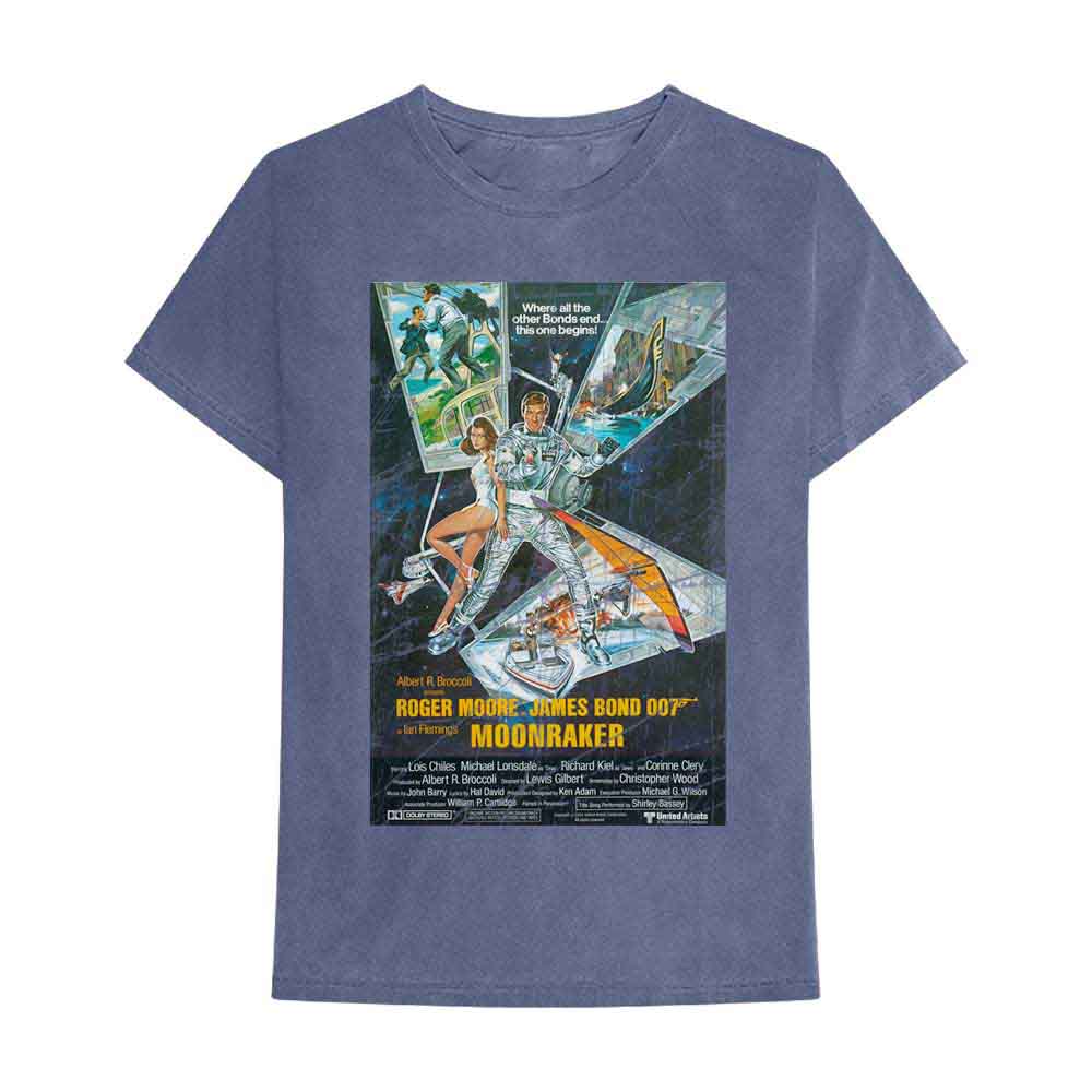 James Bond 007 Moonraker Mens T Shirt