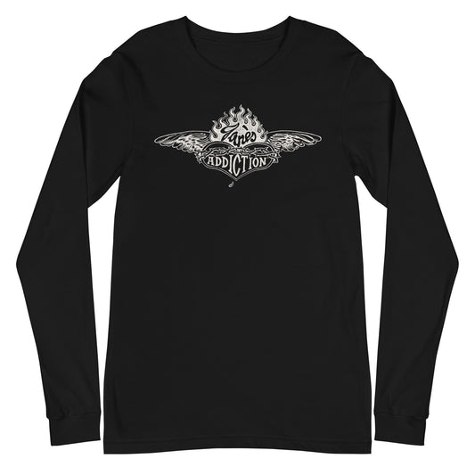 Jane's Addiction - Badge Logo Long Sleeve Shirt