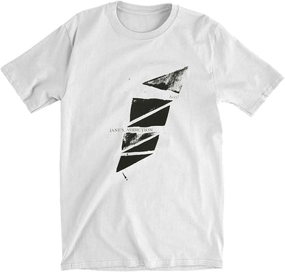 Jane's Addiction Aces Licensed Mens T Shirt White