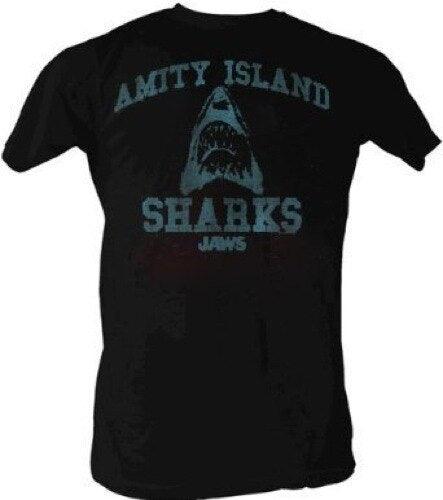 JAWS Amity Island Sharks T Shirt