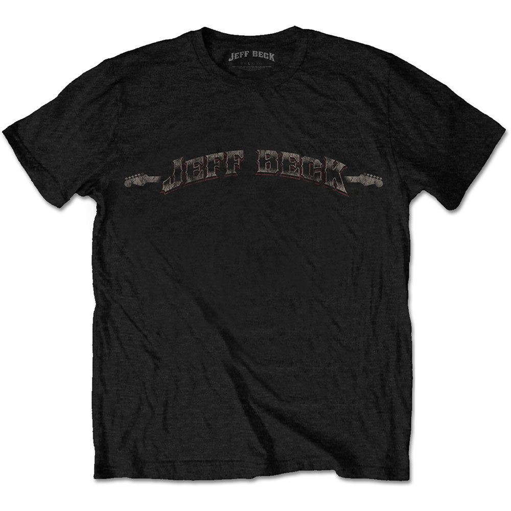 Jeff Beck Vintage Logo Mens T Shirt