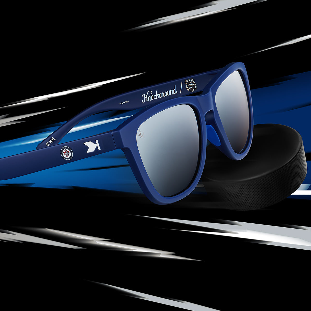 Winnipeg Jets Officially Licensed Knockaround Sunglasses