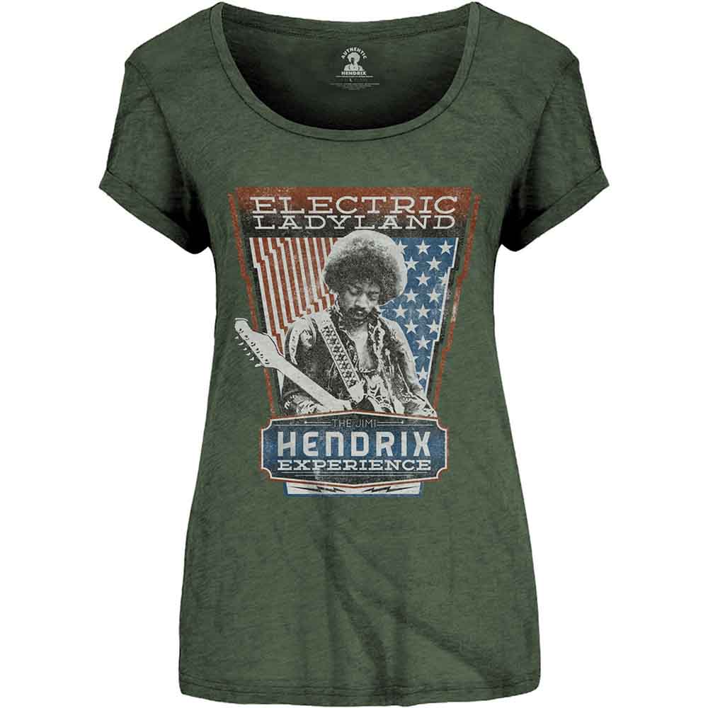 Jimi Hendrix Electric Ladyland Womens T Shirt