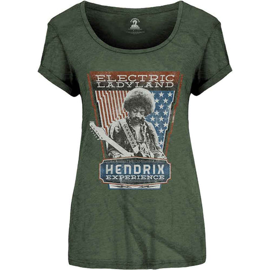 Jimi Hendrix Electric Ladyland Womens T Shirt