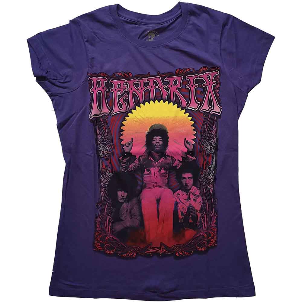Jimi Hendrix Karl Ferris Wheel Womens T Shirt