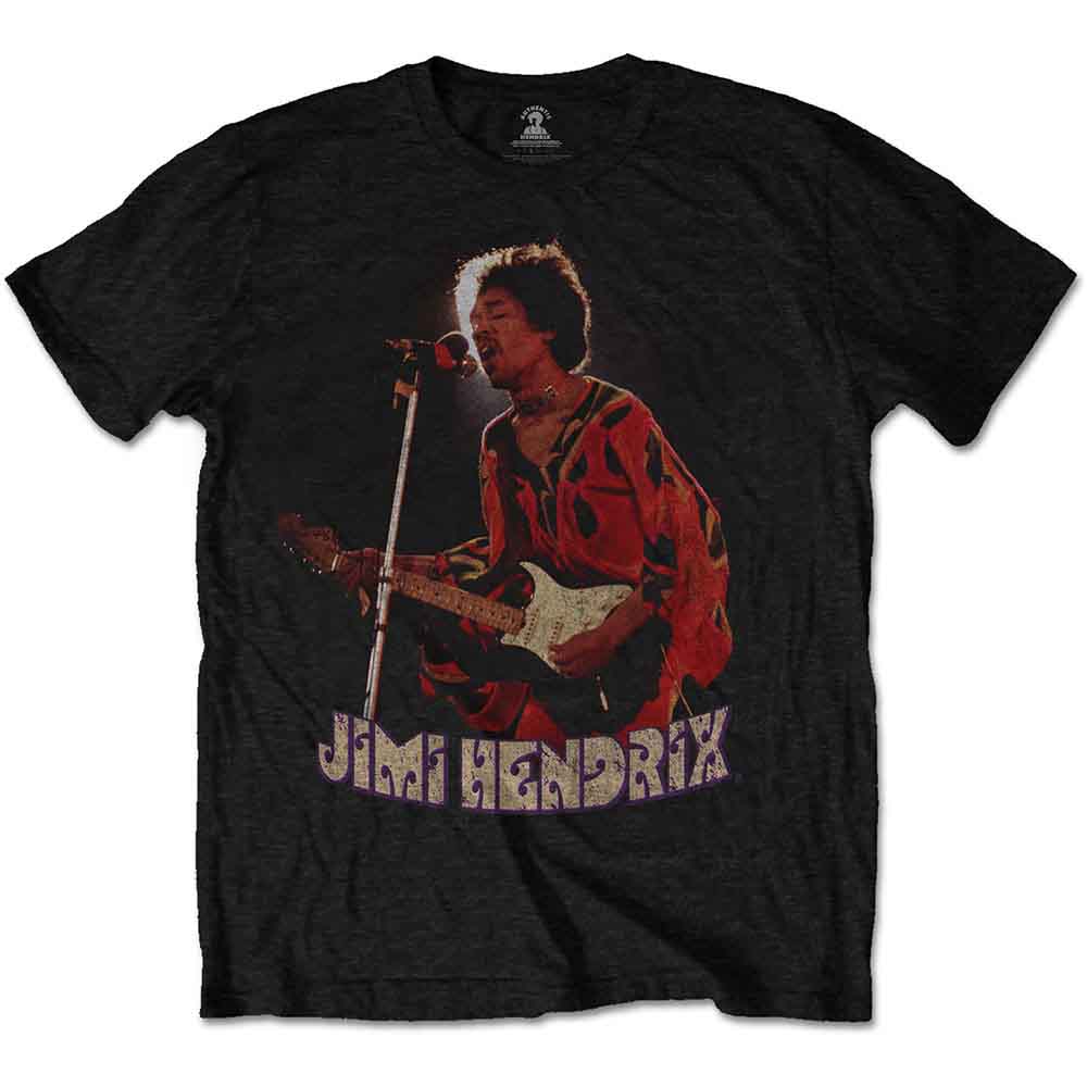 Jimi Hendrix Orange Kaftan Mens T Shirt