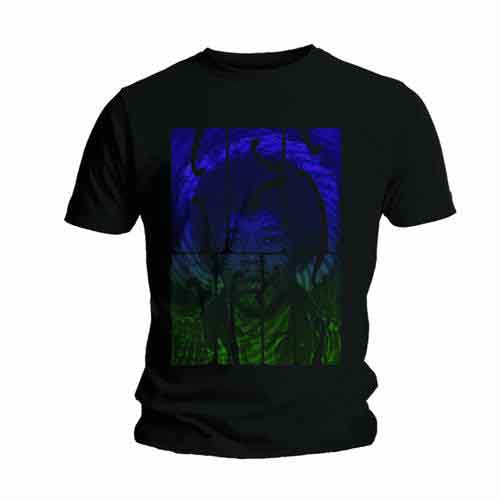 Jimi Hendrix Swirly Text Mens T Shirt