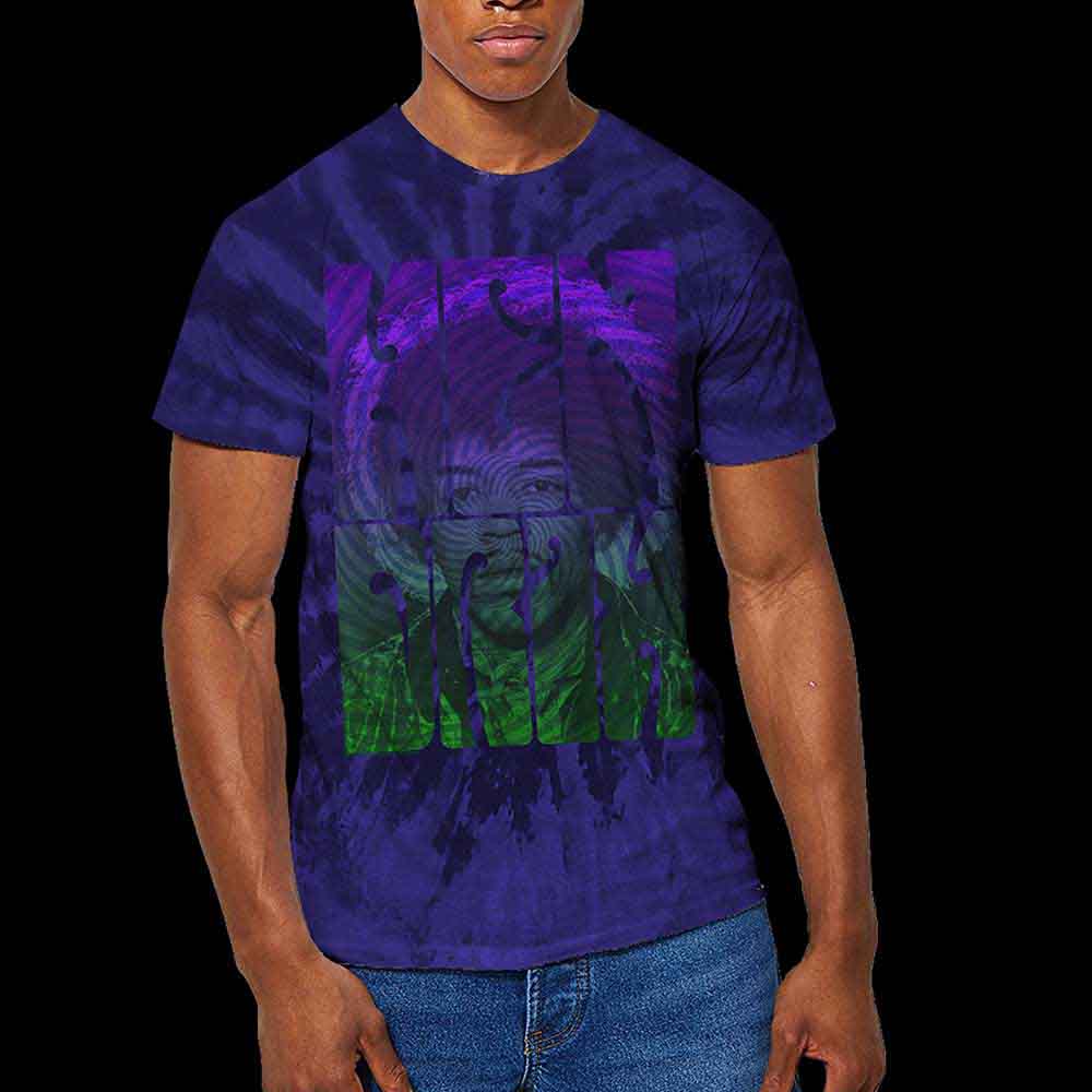 Jimi Hendrix Swirly Text Mens T Shirt