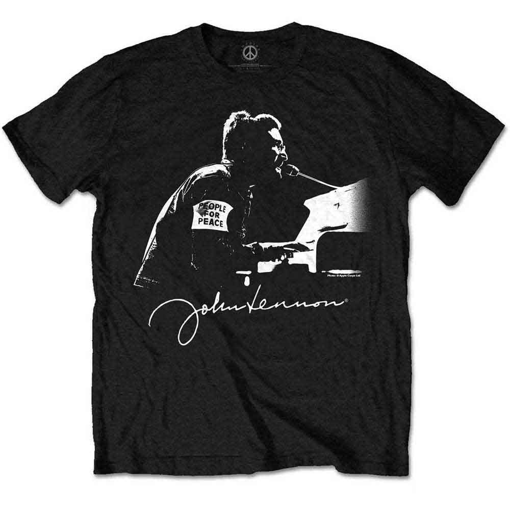 John Lennon People for Peace Mens T Shirt