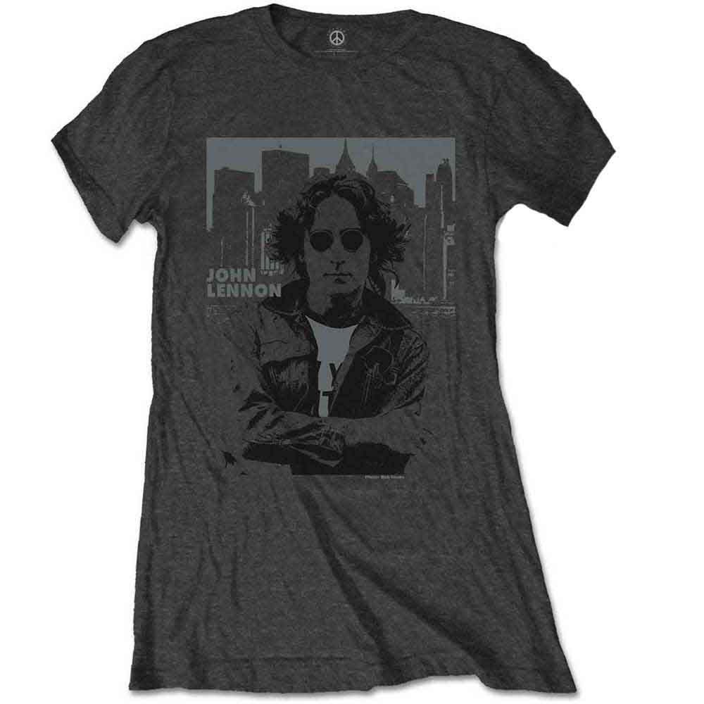 John Lennon Skyline Womens T Shirt