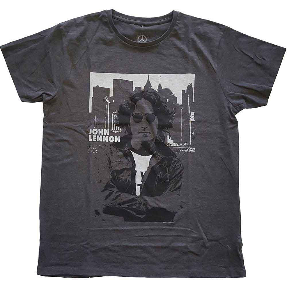 John Lennon Skyline Mens T Shirt