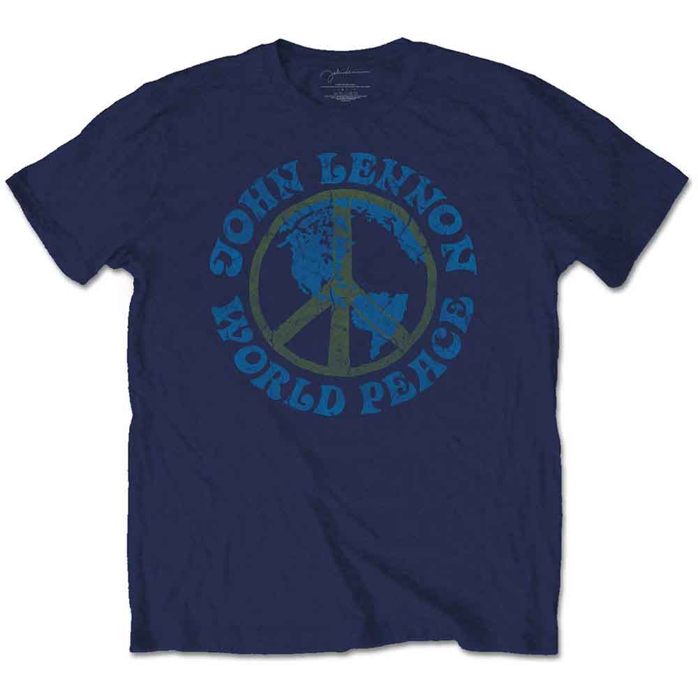 John Lennon World Peace Mens T Shirt