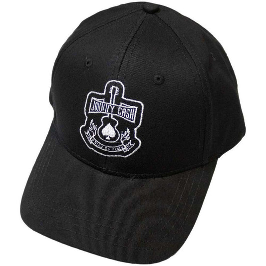 Johnny Cash Guitar Hat Black