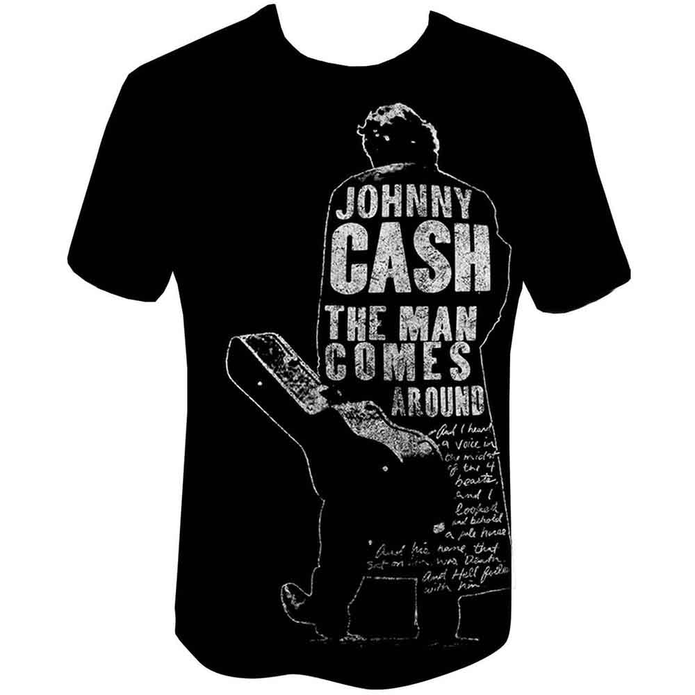 Johnny Cash Man Comes Around Mens T Shirt