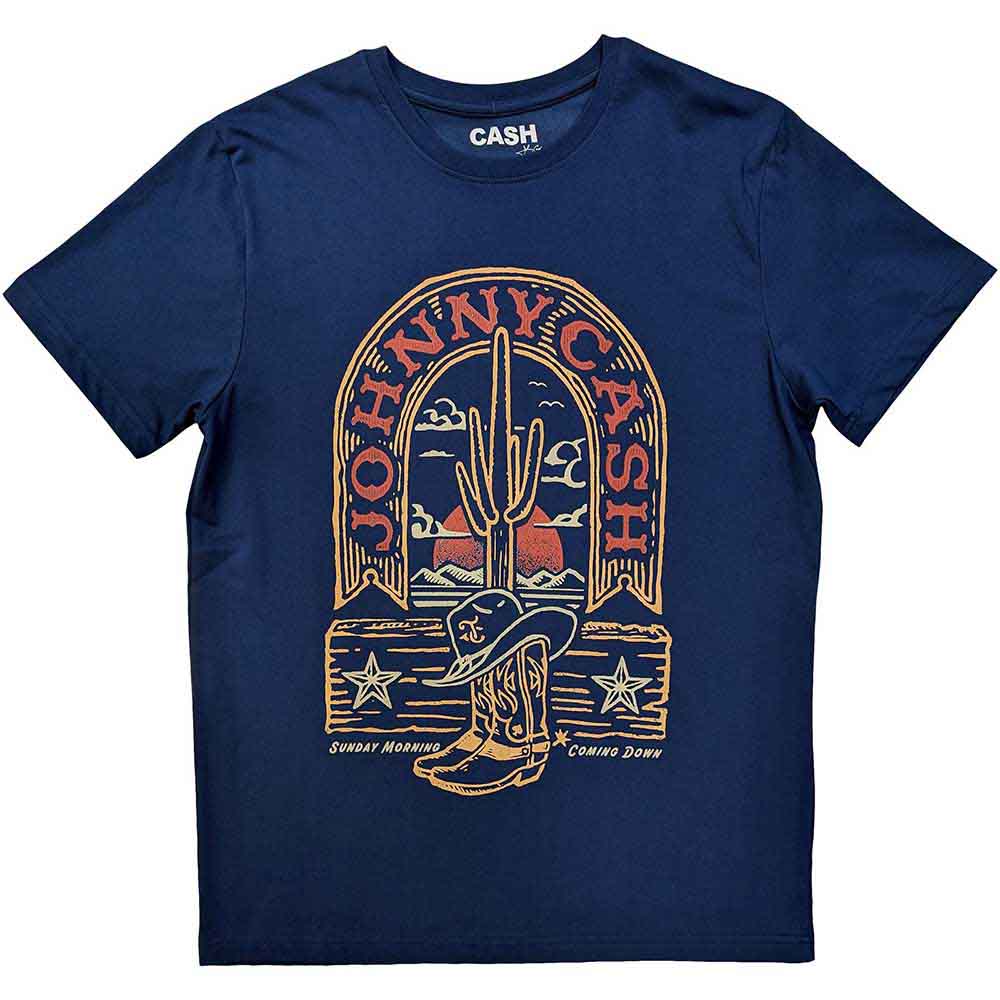 Johnny Cash Sunday Morning Mens T Shirt