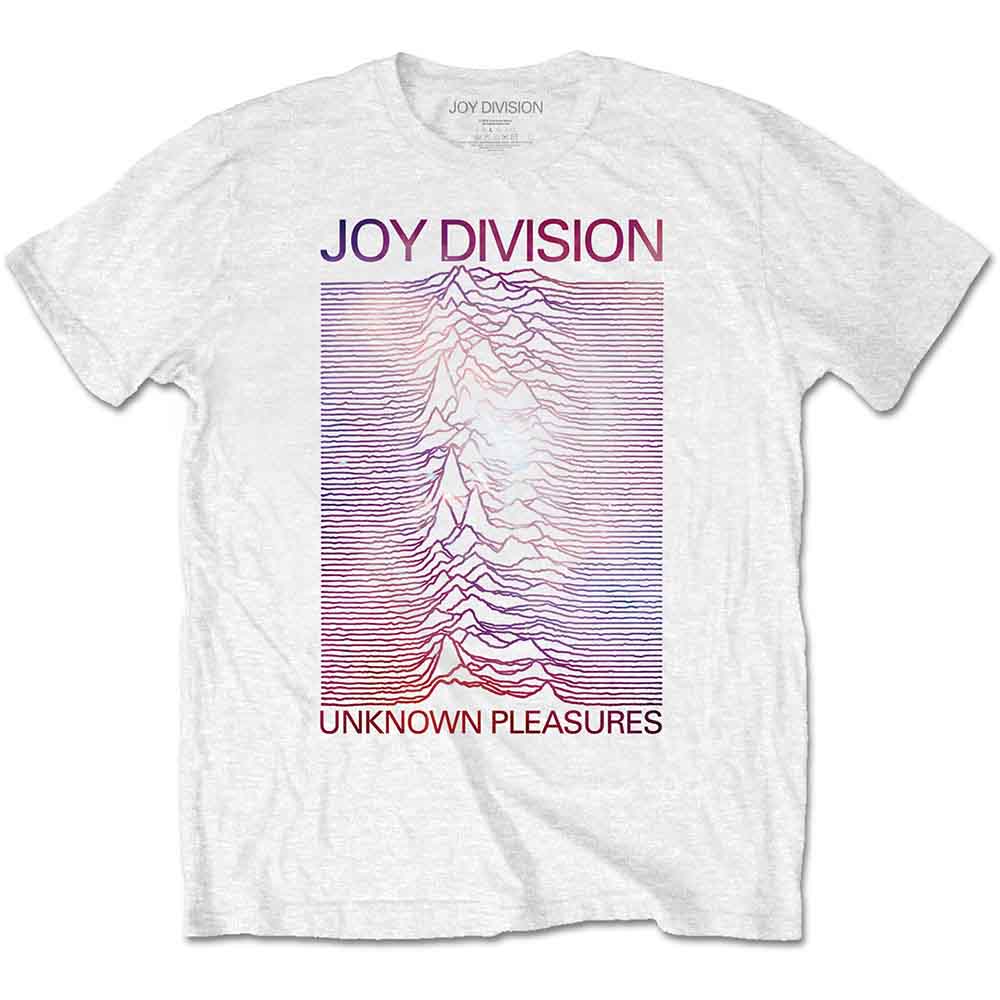 Joy Division Space - Unknown Pleasures Gradient Mens T Shirt
