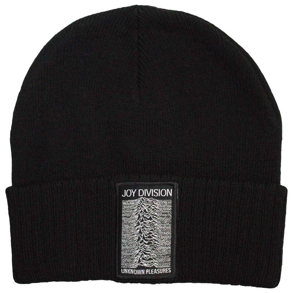 Joy Division Unknown Pleasures Beanie Hat Black