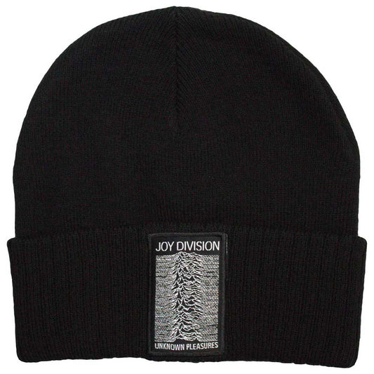 Joy Division Unknown Pleasures Beanie Hat Black
