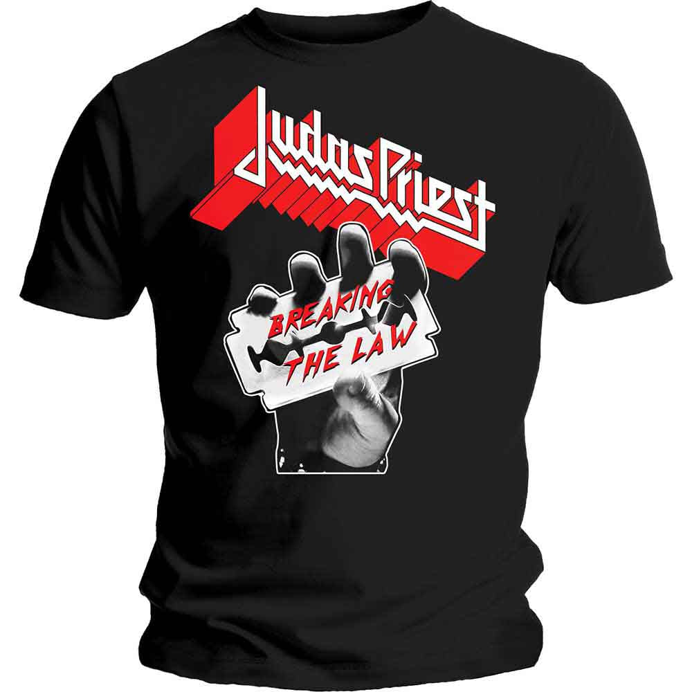 Judas Priest Breaking The Law Mens T Shirt