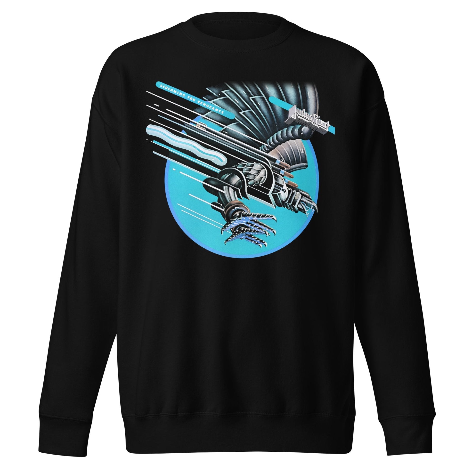 Judas Priest - Neon Screaming Jumbo Print Sweatshirt