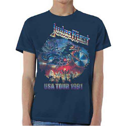 Judas Priest Painkiller US Tour 91 Mens T Shirt