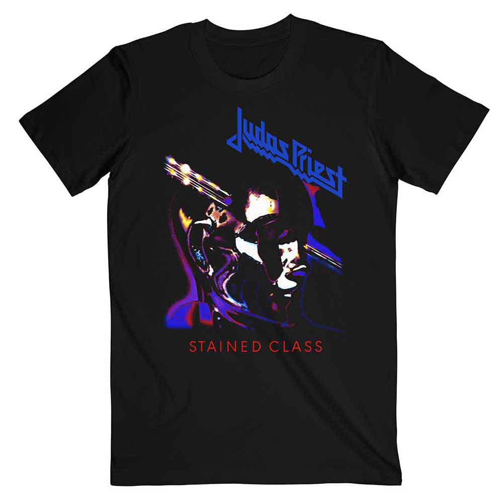 Judas Priest Stained Class Purple Mixer Mens T Shirt