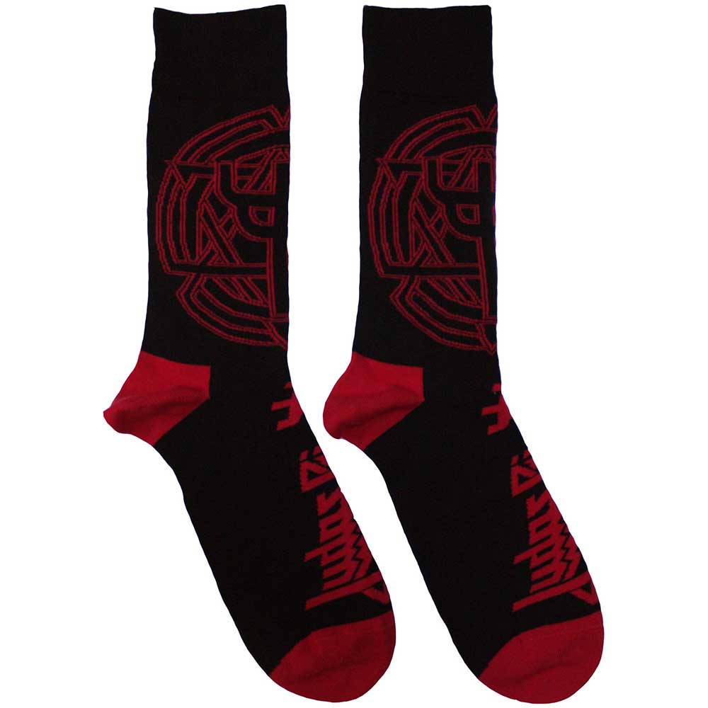 Judas Priest Trident Emblem Socks Black