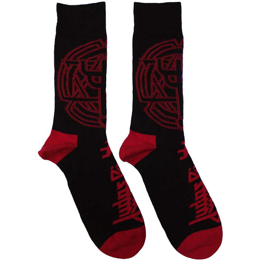 Judas Priest Trident Emblem Socks Black
