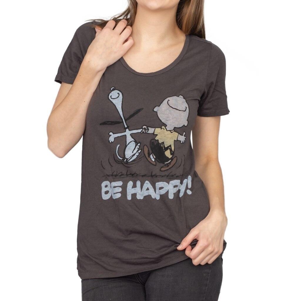 Junk Food Peanuts Be Happy T Shirt
