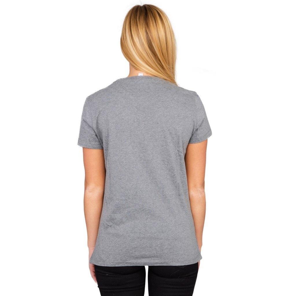 Juno Slinky Spring Walking Toy Gray Juniors T Shirt