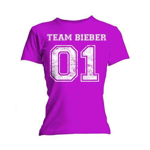 Justin Bieber Team Bieber Womens T Shirt