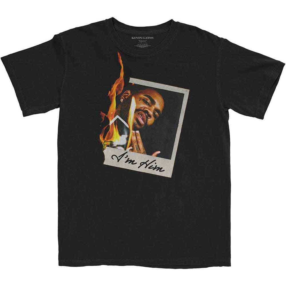 Kevin Gates Polaroid Flame Mens T Shirt