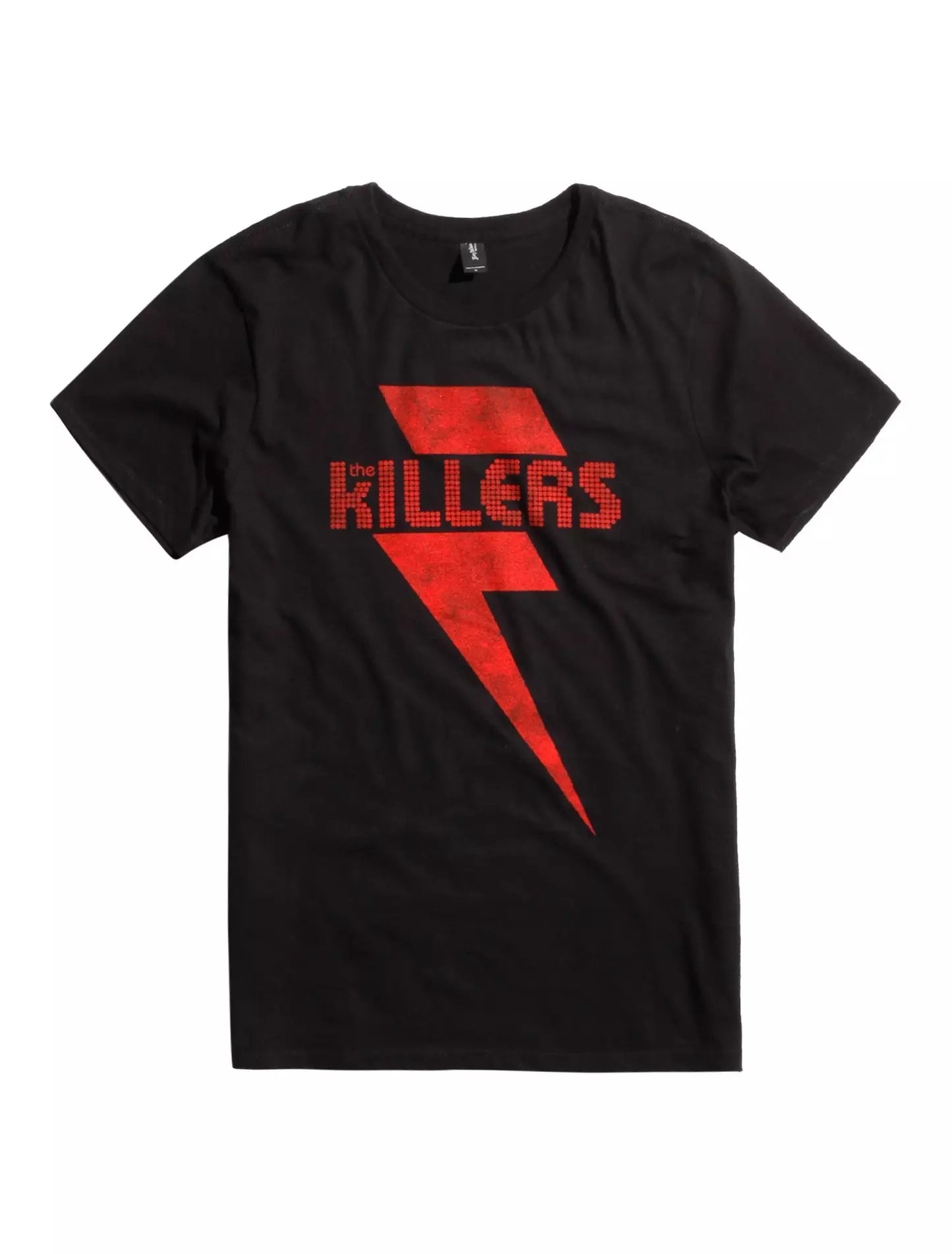 The Killers Red Bolt Mens T Shirt Black