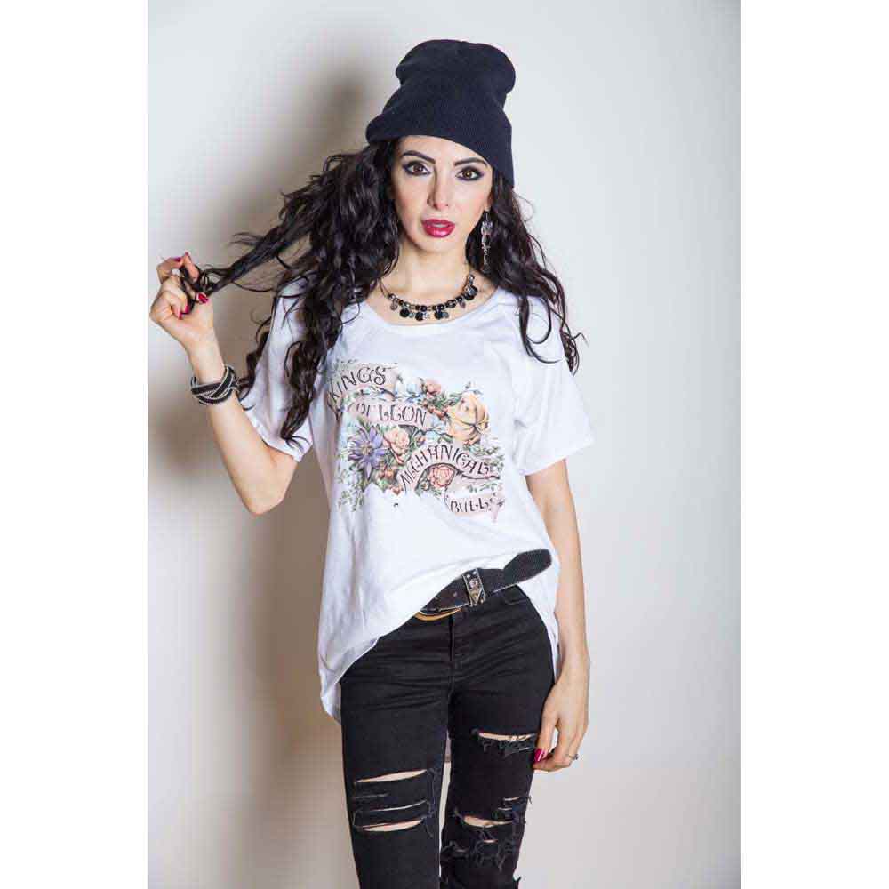Kings Of Leon Flowers Womens T Shirt