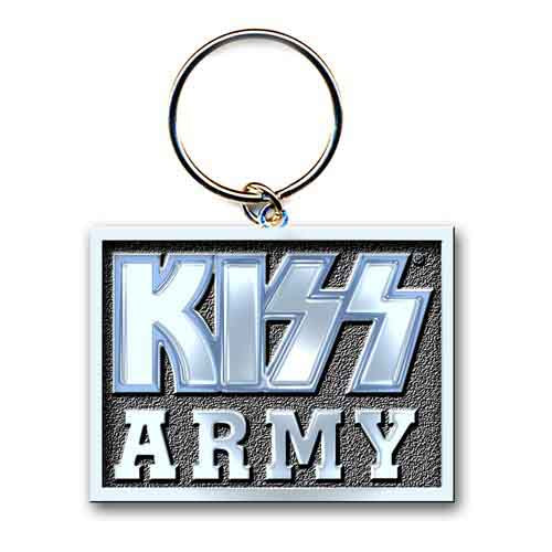 Kiss Army Block Keychain