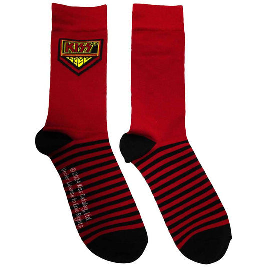 Kiss Army Socks Red