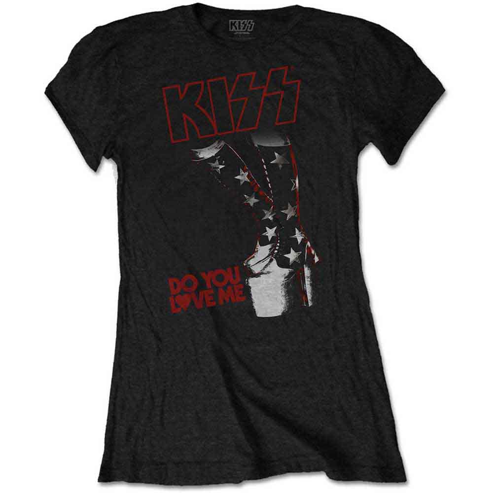 Kiss Do You Love Me Womens T Shirt