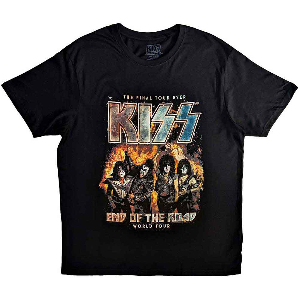 Kiss End Of The Road Final Tour Mens T Shirt