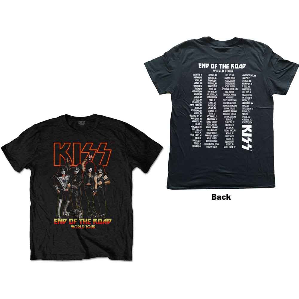 Kiss End Of The Road Tour Mens T Shirt
